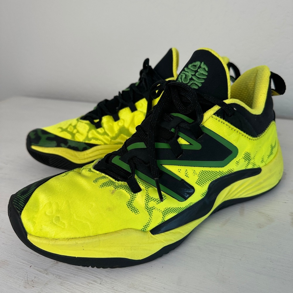 New Balance Basketball Shoes Mens 11.5 TWO WXY V2 Neon Yellow BB2WYJA3 Graphic